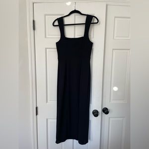 Eden Midi Dress in Black (Large)